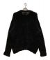 YOKE (ヨーク) BUSHY COTTON CREW NECK ブラック サイズ:3：12000円