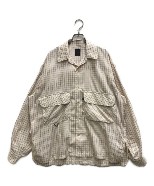 DAIWA PIER39（ダイワ ピア39）DAIWA PIER39 (ダイワ ピア39) TECH NEW ANGLERS SHIRTS L/S ベージュ サイズ:Ⅿの古着・服飾アイテム