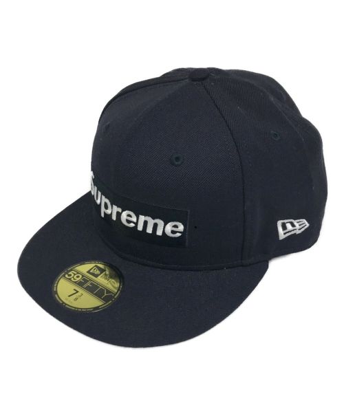 New Era（ニューエラ）New Era (ニューエラ) SUPREME (シュプリーム) RIP キャップ ネイビー サイズ:7 3/8の古着・服飾アイテム