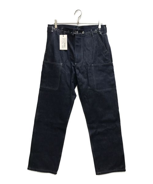 CAMIEL FORTGENS（カミエルフォートヘンス）CAMIEL FORTGENS (カミエルフォートヘンス) WORKER PANTS インディゴ サイズ:Mの古着・服飾アイテム