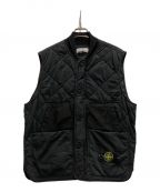 STONE ISLANDストーンアイランド）の古着「QUILTED VEST」｜ブラック