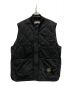 STONE ISLAND（ストーンアイランド）の古着「QUILTED VEST」｜ブラック