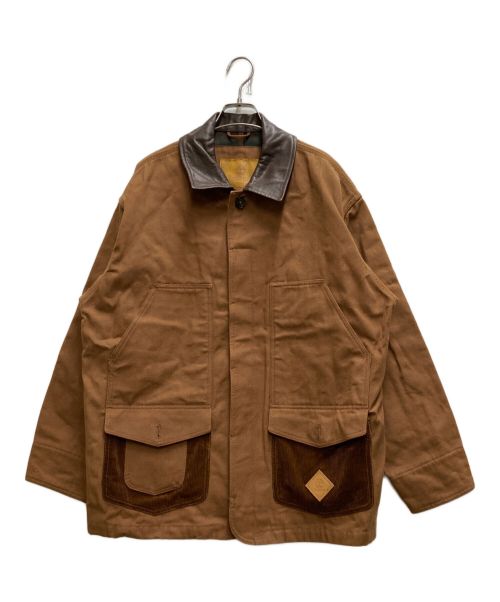 Timberland（ティンバーランド）Timberland (ティンバーランド) オールジェンダー ワーク ジャケット ブラウン サイズ:Sの古着・服飾アイテム