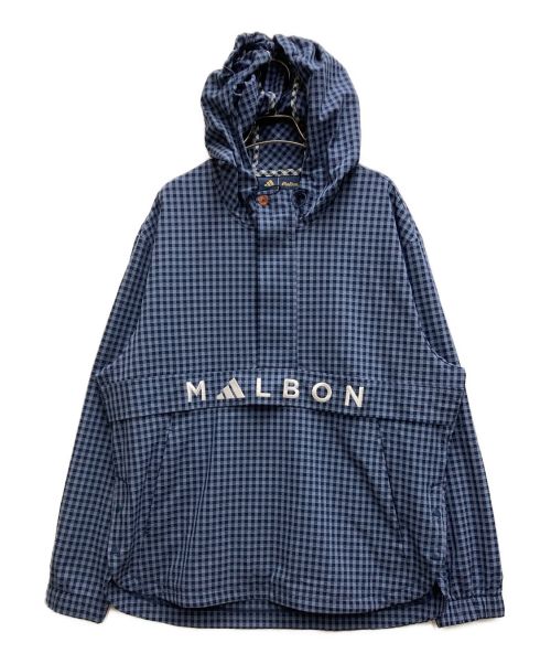 adidas（アディダス）adidas (アディダス) MALBON (マルボン) ZIP ANORAK HOODIE ネイビー サイズ:XLの古着・服飾アイテム