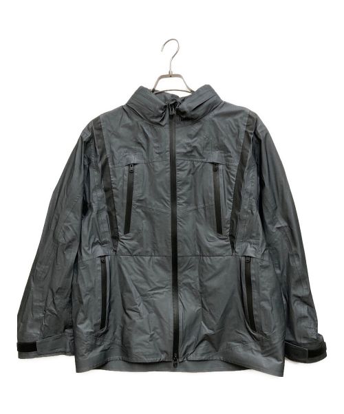 WHITE MOUNTAINEERING（ホワイトマウンテ二アニング）WHITE MOUNTAINEERING (ホワイトマウンテ二アニング) GORE-TEX STAND COLLAR JACKET グレー サイズ:2の古着・服飾アイテム