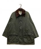 Barbourバブアー）の古着「OS OVERSIZED WAX BEAUFORT」｜グリーン