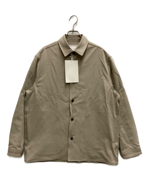 nonnotte（ノノット）nonnotte (ノンノート) オーバーサイズド シャツ ベージュ サイズ:4の古着・服飾アイテム