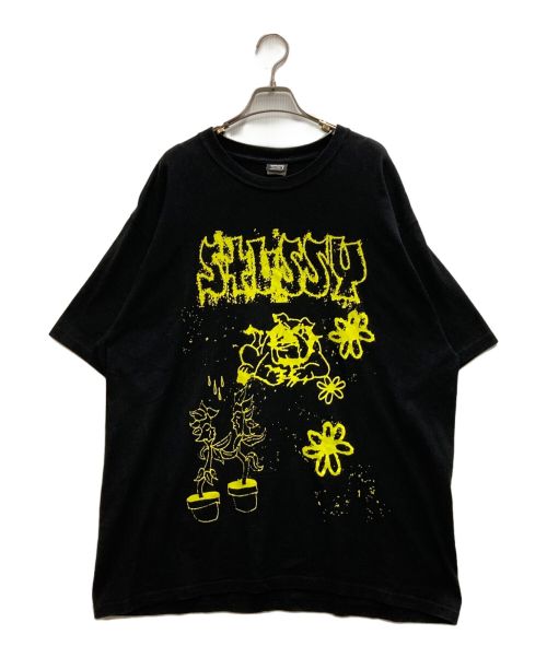 stussy（ステューシー）stussy (ステューシー) bad dream Tee ブラック サイズ:XLの古着・服飾アイテム