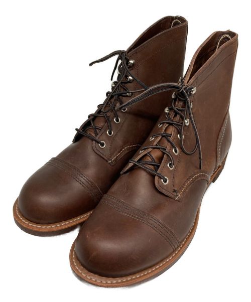 RED WING（レッドウィング）RED WING (レッドウィング) IRON RANGER ブラウン サイズ:US 10の古着・服飾アイテム