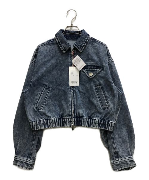 MAISON SPECIAL（メゾンスペシャル）MAISON SPECIAL (メゾンスペシャル) Metal Twist Button Short Blouson インディゴ サイズ:FREEの古着・服飾アイテム