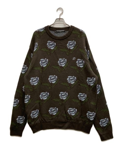 Diaspora Skateboards（ディアスポラスケートボードズ）Diaspora Skateboards (ディアスポラスケートボードズ) Todd Sweater ブラウン サイズ:XLの古着・服飾アイテム