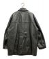 WACKO MARIA (ワコマリア) leather car coat ブラック サイズ:Ⅿ：110000円