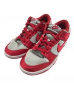 NIKEナイキ）の古着「DUNK LOW OG」｜グレー×レッド