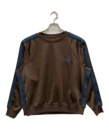 Needles（ニードルズ）の古着「TRACK CREW NECK SHIRT」｜ブラウン