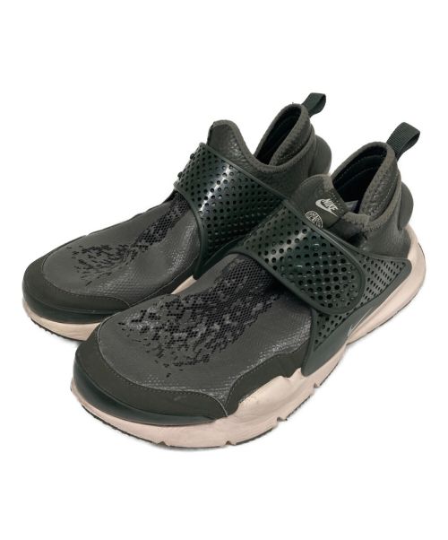 NIKE（ナイキ）NIKE (ナイキ) STONE ISLAND (ストーンアイランド) SOCK DART MID/SI グリーン サイズ:27cmの古着・服飾アイテム