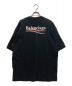 BALENCIAGA (バレンシアガ) キャンペーンロゴTシャツ ブラック サイズ:XS：22000円