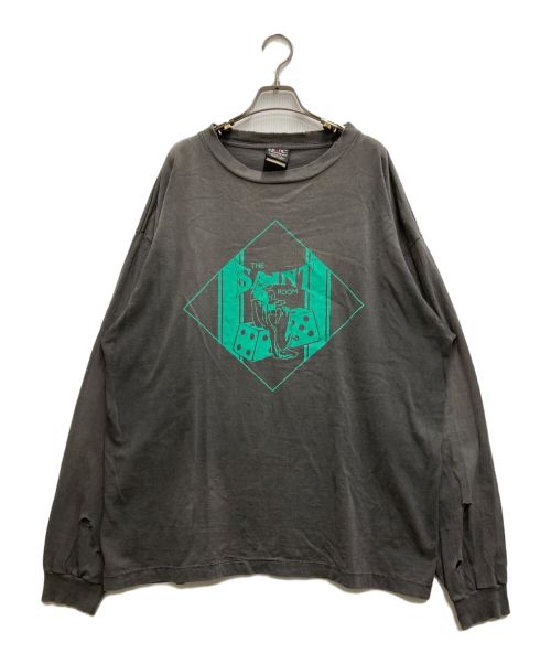 SAINT MICHAEL（セントマイケル）SAINT MICHAEL (セントマイケル) SHERMERLONG SLEEVE T-SHIRT グレー サイズ:XXLの古着・服飾アイテム