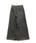 JOHN LAWRENCE SULLIVAN (ジョンローレンスサリバン) JOHN LAWRENCE SULLIVAN  WASHED DENIM SUPER WIDE PANTS グレー サイズ:48：32000円