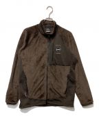 F.C.R.B.エフシーアールビー）の古着「POLARTEC HYBRID STAND COLLAR JACKET」｜ブラウン