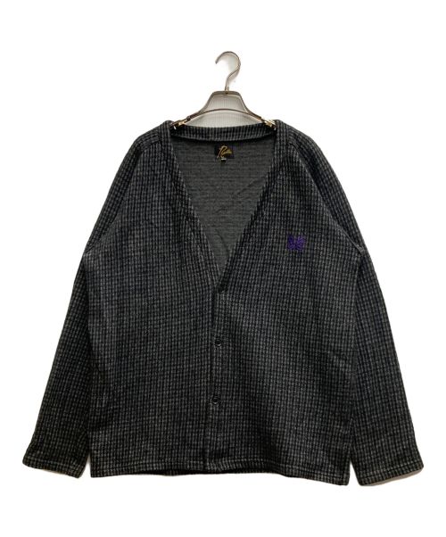 Needles（ニードルズ）Needles (ニードルズ) V Neck Cardigane Gunclub Jq グレー サイズ:Ⅿの古着・服飾アイテム