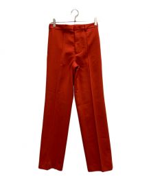 AURALEE（オーラリー）の古着「TENSE WOOL DOUBLE CLOTH SLACKS」｜レッド