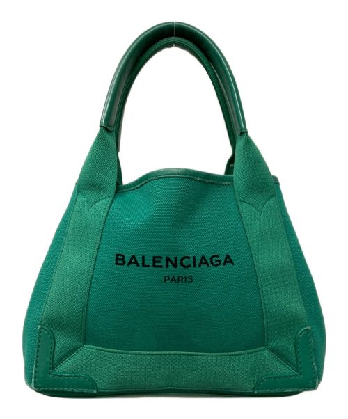 BALENCIAGA（バレンシアガ）BALENCIAGA (バレンシアガ) NAVY カバス XS グリーンの古着・服飾アイテム