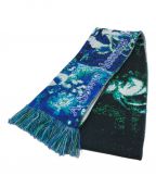 MONTMARTRE NEW YORKモンマルトル ニューヨーク）の古着「Blue Oeil Scarf」｜ネイビー