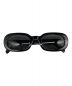 DIESEL（ディーゼル）の古着「Iconic Oval Sunglasses」｜ブラック