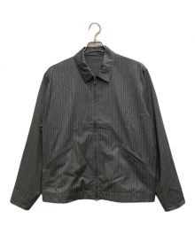 uniform experiment（ユニフォームエクスペリメント）の古着「PIN STRIPED JACKET」｜グレー