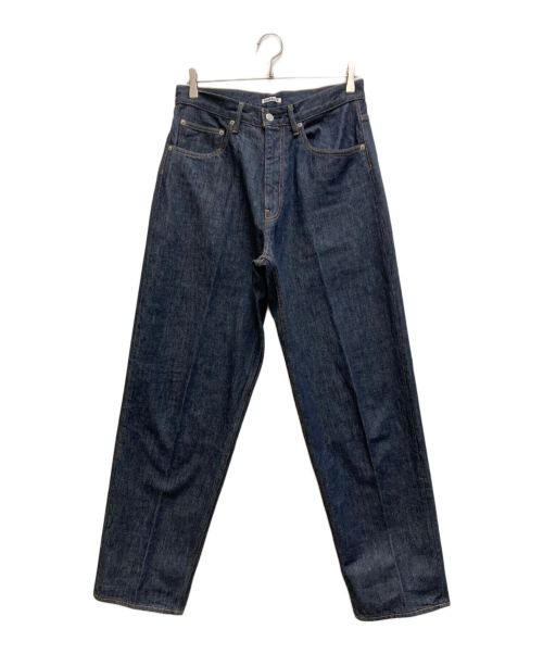 AURALEE（オーラリー）AURALEE (オーラリー) HARD TWIST DENIM WIDE PANTS インディゴ サイズ:30の古着・服飾アイテム