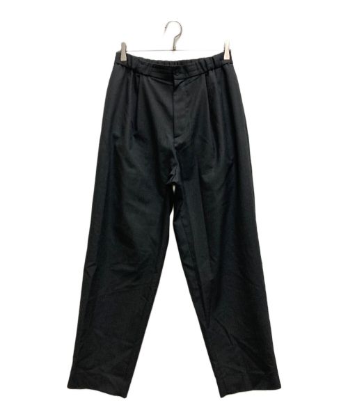 ATON（エイトン）ATON (エイトン) Wool Tropical Tapered Easy Pants グレー サイズ:4の古着・服飾アイテム