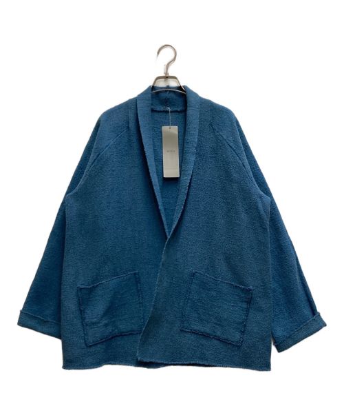 MITTAN（ミッタン）MITTAN (ミッタン) ガラ紡ジャケット インディゴ サイズ:3の古着・服飾アイテム