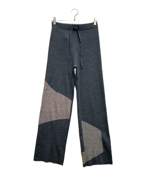 soduk（スドーク）soduk (スドーク) color palette trousers グレー サイズ:FREEの古着・服飾アイテム