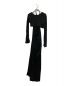 Mame Kurogouchi (マメクロゴウチ) Ribbed Jersey Multi-Way Dress 4WAY ブラック サイズ:2：25000円