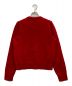 edition (エディション) CAPRI KNIT ウール ニットカーディガン レッド サイズ:34：10000円