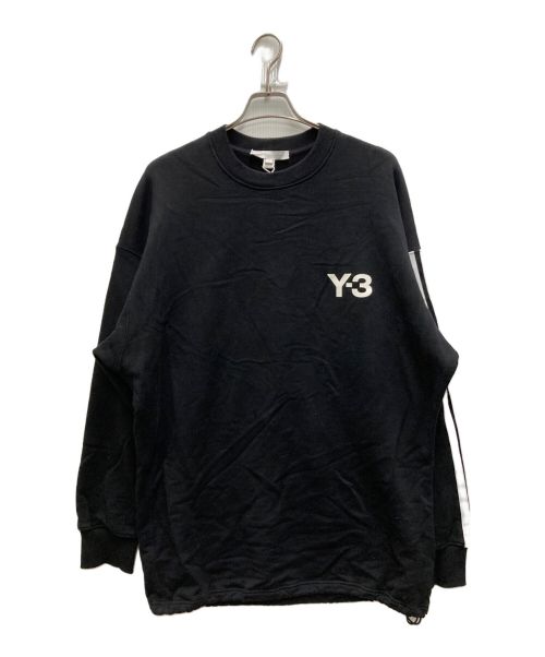 Y-3（ワイスリー）Y-3 (ワイスリー) M CH1 CREW SWEATSHIRT ブラック サイズ:Ⅿの古着・服飾アイテム