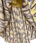 中古・古着 KEITA MARUYAMA (ケイタマルヤマ) Flower Stripe Print スカート イエロー×ブラウン サイズ:1：15000円