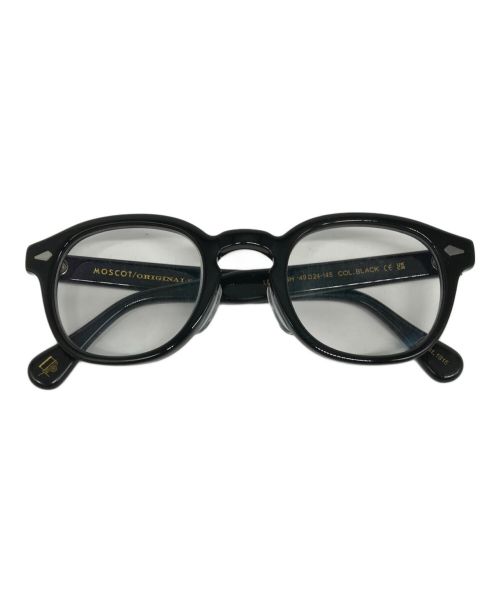 MOSCOT（モスコット）MOSCOT (モスコット) 眼鏡 ブラック サイズ:49□24-145の古着・服飾アイテム