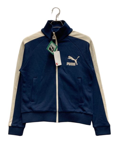 PUMA（プーマ）PUMA (プーマ) Bshop (ビショップ) 別注 トラックジャケット ネイビー サイズ:Sの古着・服飾アイテム