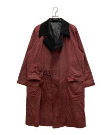 glamb（グラム）の古着「Paraffin Coated Coat」｜レッド