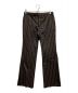 LITTLEBIG（リトルビッグ）の古着「Stripe Flare Trousers」｜ブラウン×ホワイト