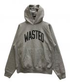 WASTED YOUTHウエステッド ユース）の古着「HEAVY WEIGHT HOODIE」｜グレー