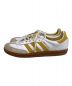 adidas (アディダス) Sporty & Rich SAMBA OG ホワイト×イエロー サイズ:US 8 1/2：15000円