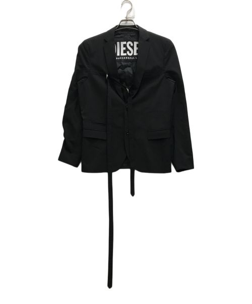 DIESEL（ディーゼル）DIESEL (ディーゼル) J-HOOKテーラードジャケット ブラック サイズ:44の古着・服飾アイテム