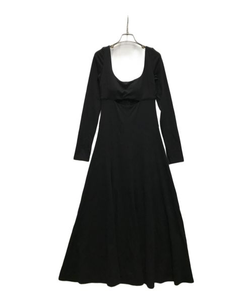 Rosarymoon（ロザリームーン）Rosarymoon (ロザリームーン) Front Open Dress ブラック サイズ:REGULARの古着・服飾アイテム