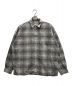 COOTIE PRODUCTIONS（クーティープロダクツ）の古着「Ombre Check L/S Shirt」｜グレー×ホワイト