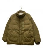 WHITE MOUNTAINEERING×TAIONホワイトマウンテ二アニング×タイオン）の古着「DOWN JACKET」｜オリーブ