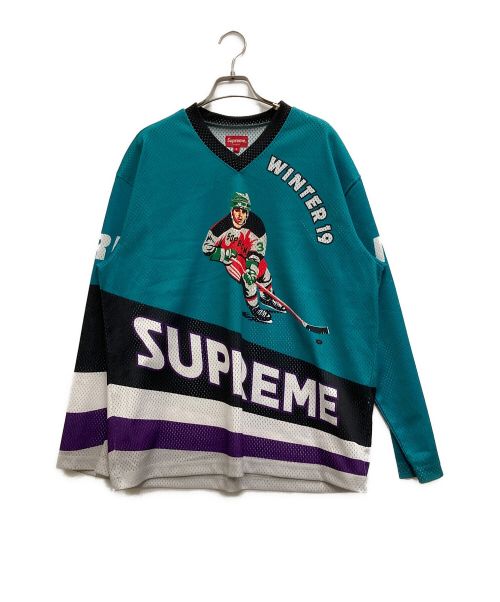 SUPREME（シュプリーム）SUPREME (シュプリーム) Crossover Hockey Jersey グリーン サイズ:Sの古着・服飾アイテム