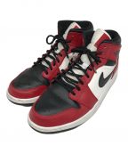 NIKEナイキ）の古着「MID CHICAGO BLACK TOE」｜レッド×ブラック