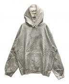 SUPREME×MM6 Maison Margielaシュプリーム×エムエムシックス メゾンマルジェラ）の古着「Foil Box Logo Hooded Sweatshirt」｜ホワイト